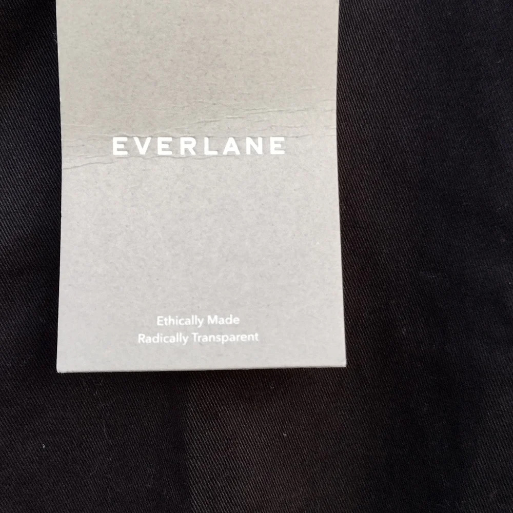 EVERLANE Pants Men’s 40x32 Black NWT Performance Twill Chino Slim Fit - Picture 4 of 6
